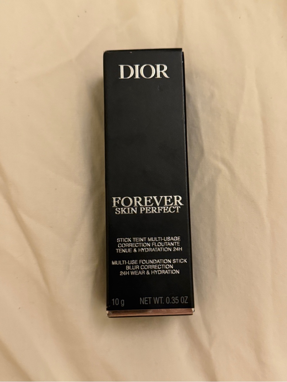 Dior Forever Skin Perfect Foundation Stick - 1W - Warm- Very light with Golden